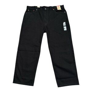 LEVIS 550 Relaxed Fit Jeans Loose Through the Thigh Sits Waist Black 44X29 NWT